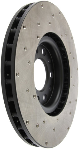 StopTech 15-17 Chrysler 200 / Jeep Renegade Sport Drilled Vented Left Front Rotor - 128.63080L