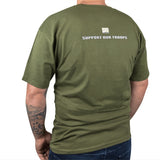 Skunk2 Camo T-Shirt Military Green - XL - 735-99-1813
