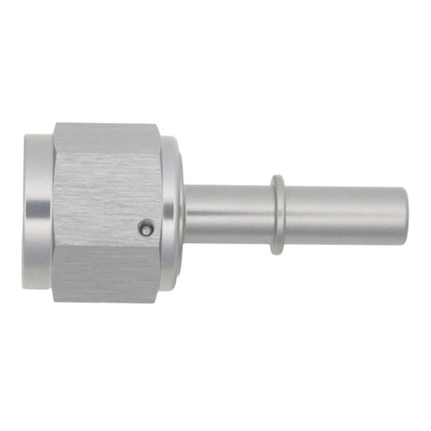 DeatschWerks 10AN Female Flare Swivel to 3/8in Male EFI Quick Disconnect - Anodized DW Titanium - 6-02-0135