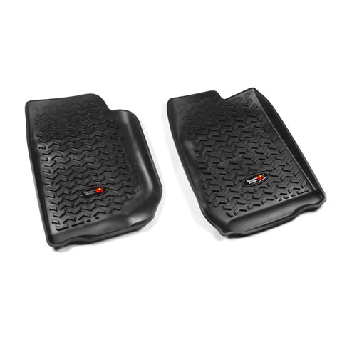 Rugged Ridge Floor Liner Front Black 2007-2018 Jeep Wrangler Unlimited JK 4 Dr - 12920.01