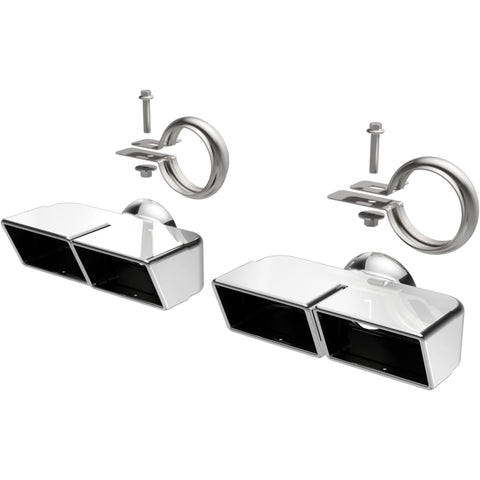 MagnaFlow Tip 1-Set Quad Square - 35221