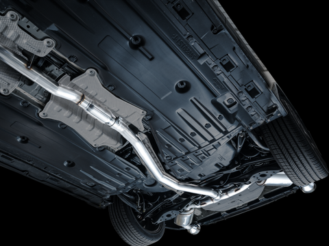 AWE Tuning 22+ Honda Civic Si/Acura Integra Touring Edition Catback Exhaust - Dual Chrome Silver Tip - 3015-32331