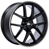 BBS CI-R 19x9 5x120 ET44 Satin Black Rim Protector Wheel -82mm PFS/Clip Required - CI2203BPO