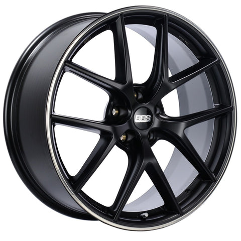 BBS CI-R 20x11.5 5x120 ET52 Satin Black Rim Protector Wheel -82mm PFS/Clip Required - CI0801BPO