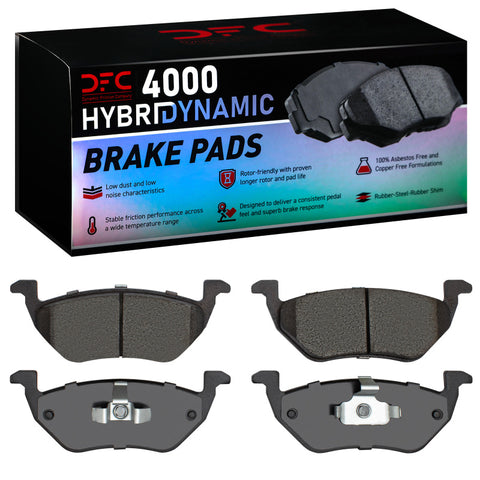 DFC 05-08 Mercury Mariner Rear 4000 Hybridynamic Brake Pads - 4000-1055-00