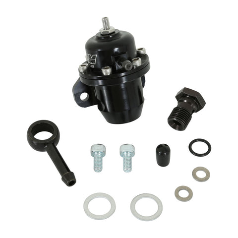 AEM 96-97 Acura CL / 94-97 Accord / 96-00 Civic Ex Black Adjustable Fuel Pressure Regulator - 25-304BK