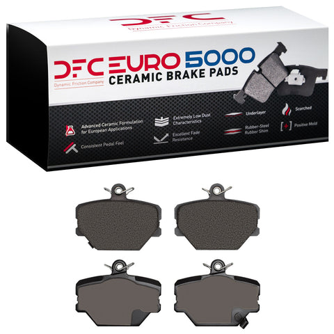 DFC 05-16 Smart Fortwo Front Euro 5000 Ceramic Brake Pads - 1600-1252-00