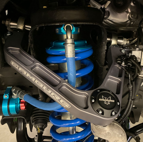 Camburg Chevy/GMC 1500 2WD/4WD 19-23 KINETIK V2 Performance Billet Uniball Upper Arms - CAM-210099-GRY