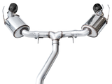 AWE Tuning 22+ Honda Civic Si/Acura Integra Touring Edition Catback Exhaust - Dual Diamond Black Tip - 3015-33331