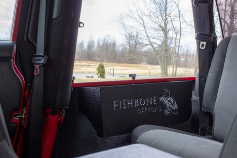 Fishbone Offroad 97-06 Jeep Wrangler TJ Wheel Well Storage Bins - FB25103