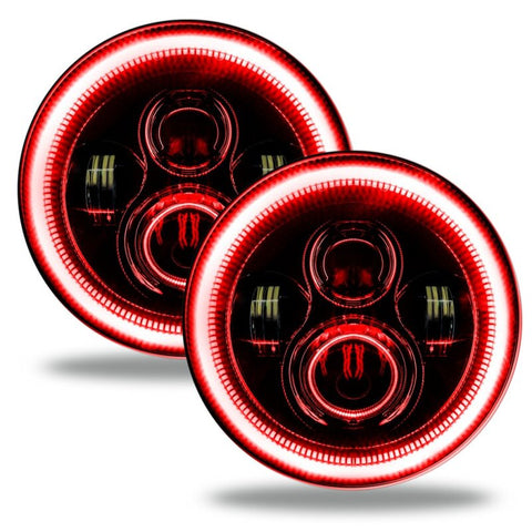 Oracle Jeep Wrangler JL/Gladiator JT 7in. High Powered LED Headlights (Pair) - Dynamic - 5769J-332