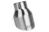 APR Double-Walled 4in Slash-Cut Tips - Brushed - Set of 2 - TPK0002