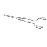 MagnaFlow Cat-Back SS 2.5in Dual Split Rear Exit (OEM Tips) 15-16 Dodge/Chrysler Charger/300 5.7L V8 - 19226