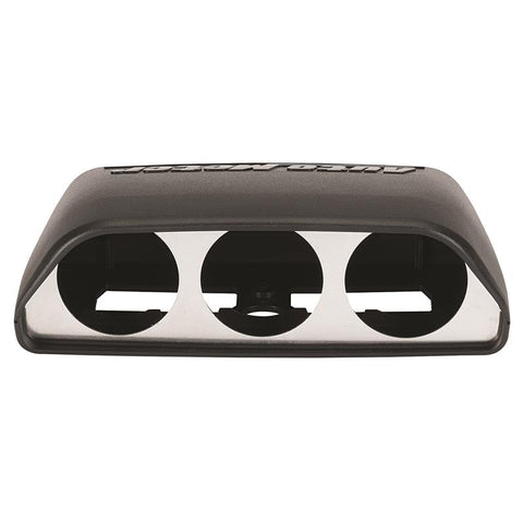 Autometer 08-11 Dodge Challenger Black Triple Dash Pod - 5287