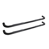 Westin 2019 Chevrolet Silverado/Sierra 1500 Crew Cab E-Series 3 Nerf Step Bars - Black - 23-4135