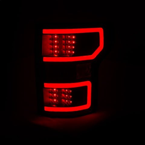ANZO 18-19 Ford F-150 LED Taillights Smoke - 321339