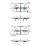 DBA 2021+ Genesis GV80 Street Series Rear Brake Pads - DB15141SS
