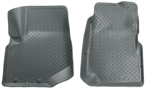 Husky Liners 02-08 GM Trailblazer/Bravada/Envoy/05-08 Saab 9-7X Classic Style Gray Floor Liners - 32002