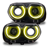 Oracle 15-21 Dodge Challenger RGB+W Headlight DRL Upgrade Kit - ColorSHIFT+W - 1329-339