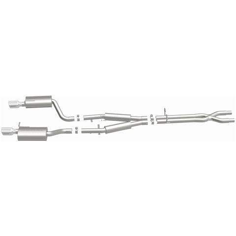 MagnaFlow 05-07 Audi A4 Quattro V6 3.2L SS Cat-Back Dual Split Rear Exit 2 Tips Perf Exhaust Sys - 15326