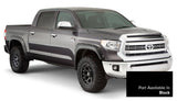 Bushwacker 16-17 Toyota Tundra Fleetside Pocket Style Flares 4pc 66.7/78.7/97.6in Bed - Black - 30918-33