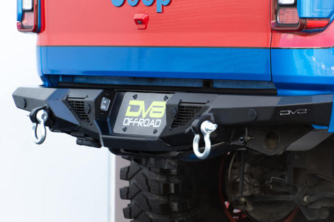 DV8 Offroad 20-23 Jeep Gladiator JT Spec Series Rear Bumper - RBGL-09