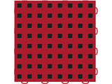 WeatherTech TechFloor - 12in X 12in Tiles - Red/Black **Order in Qtys of 10 - 51T1212 RD-BK