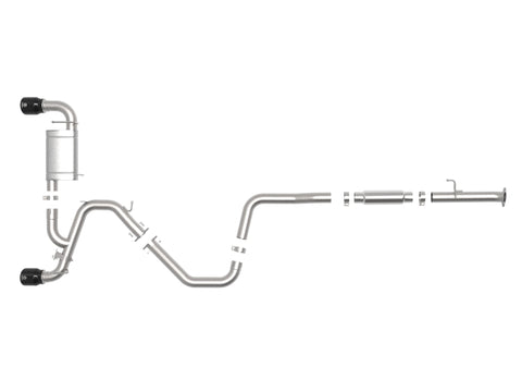 aFe Power Cat Back Exhaust - 19-20 Hyundai Veloster N L4-2.0L (t) - 49-37008-B