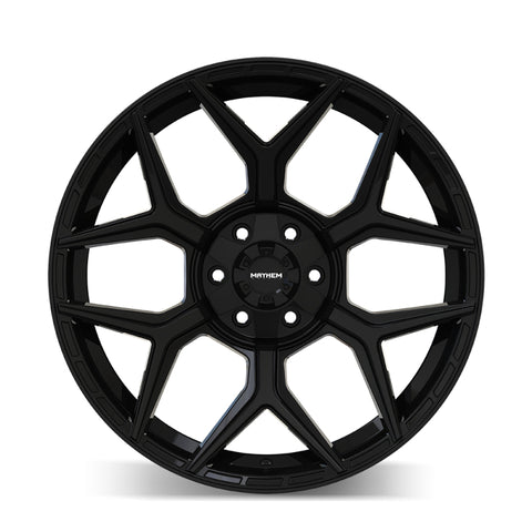 Mayhem Vanquish 8119 20X9.5 / 5x127/5x139.7 / 0mm Offset / 78.1mm Hub - Gloss Black - 8119-2952GB