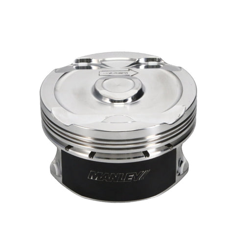 Manley 2018+ Ford Coyote 5.0L DOHC -6cc Dish 3.662in Bore 10:1 CR Platinum Piston Set - 595700C-8