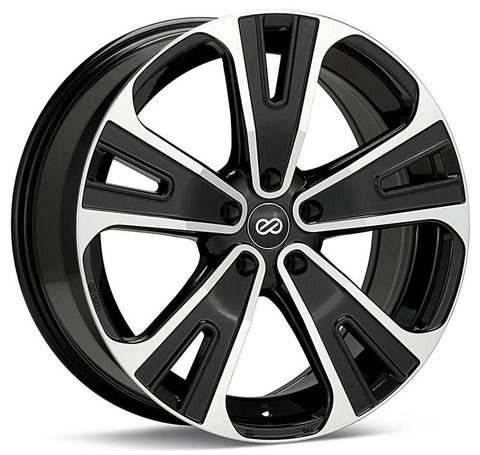 Enkei Universal SVX Truck & SUV 20x8.5 +40mm Offset 5x120 Bolt 72.6mm Bore Silver Machined Wheel - 475-285-1240SM