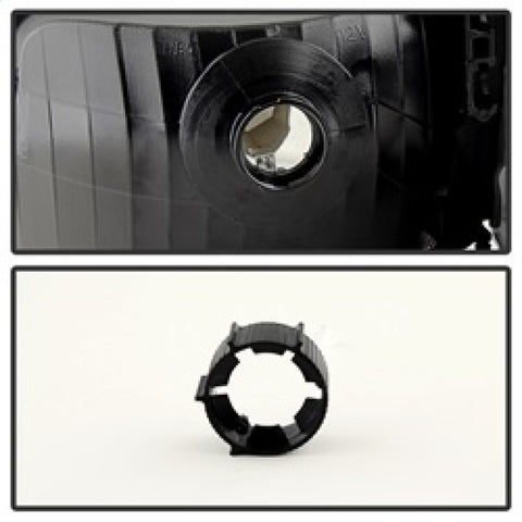 xTune Ford Ranger 93-97 Crystal Headlights w/ Corner Lights 4pcs Sets Black HD-JH-FR93-SET-BK - 9029363