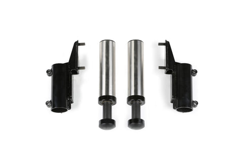 Fabtech 07-18 Jeep JK 4WD 3in Front Dirt Logic 2.25 Bump Stop Kit - FTS24186