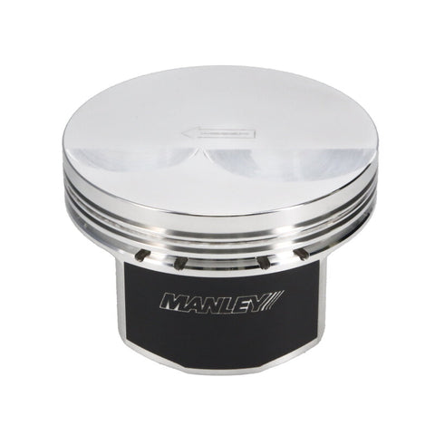 Manley Small Block Chevrolet LS Series -4cc Flat Top Piston Set - 592530C-8