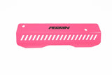 PERRIN 22-23 Subaru WRX Pulley Cover (Short Version - Works w/AOS System) - Hyper Pink - PSP-ENG-154HP
