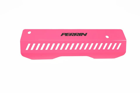 PERRIN 22-23 Subaru WRX Pulley Cover (Short Version - Works w/AOS System) - Hyper Pink - PSP-ENG-154HP