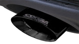 Corsa 2010-2015 Chevrolet Camaro Coupe SS 6.2L V8 Auto Black Sport Cat-Back + XO Exhaust - 14952BLK