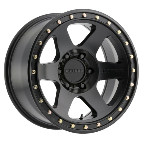 Method MR310 Con6 17x8.5 0mm Offset 6x135 87mm CB Matte Black Wheel - MR31078516500
