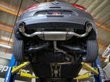 aFe Takeda Series 2.5in 409 SS Axle-Back Exhaust System Polished 18-20 Hyundai Elantra GT L4-1.6L(t) - 49-47016-P