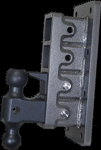 Gen-Y Mega Duty 2.5in Bolt-On 9in Drop 3K TW 21K Hitch w/GH-061 Dual-Ball/GH-062 Pintle Lock - GH-724