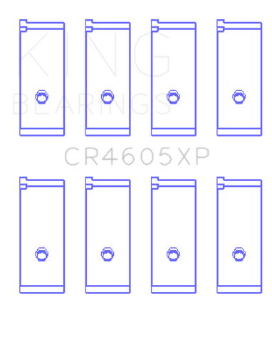 King Suzuki G13A/G13B (Size STD) Performance Rod Bearing Set - CR4605XP
