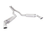 Stainless Works 2010-15 Camaro 6.2L 3in Exhaust X-Pipe Chambered Turbo Mufflers Polished Tips - CA10CBL