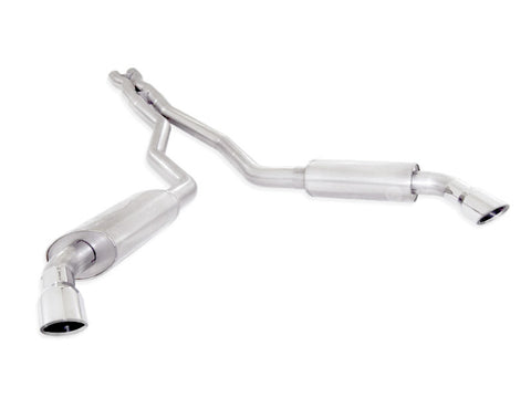Stainless Works 2010-15 Camaro 6.2L 3in Exhaust X-Pipe Chambered Turbo Mufflers Polished Tips - CA10CBL