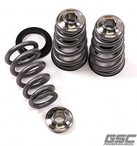 GSC P-D Nissan VQ35 Extreme Conical Valve Spring Titanium Retainer and Spring Seat Kit - 5016