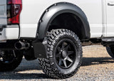 Bushwacker 11-16 Ford F250/350 Super Duty Rear Mud Flaps (Fits Pocket Style Flares) - MUD-20084
