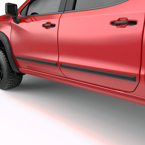 EGR 19-23 Chevrolet Silverado/Gmc Sierra 1500 Bolt-On Look Body Side Molding 4Pc Set Extended Cab - 991894