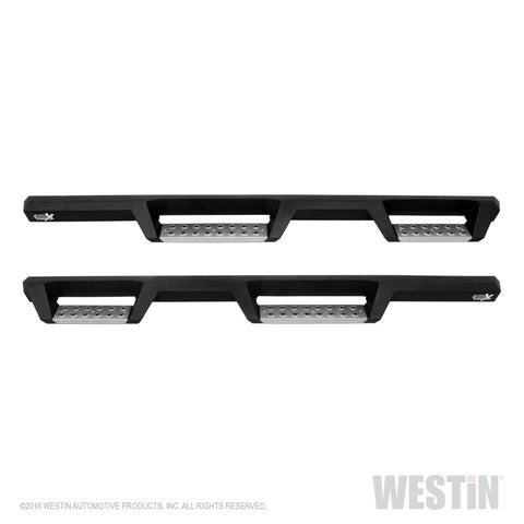 Westin/HDX 2018 Jeep Wrangler JL Unlimited Drop Nerf Step Bars - Textured Black - 56-140652