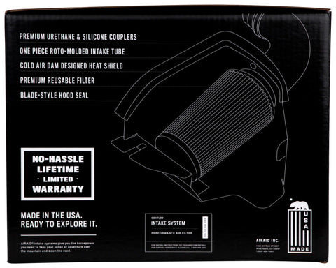 Airaid 2015 Ford Expedition 3.5L EcoBoost Cold Air Intake System w/ Black Tube (Oiled) - 400-339