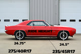 Ridetech 1967-1969 GM F-Body Composite Leaf Springs 1967-1969 GM F-Body - 11164800