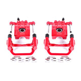 Power Stop 02-06 Nissan Altima Rear Red Calipers w/Brackets - Pair - S2780